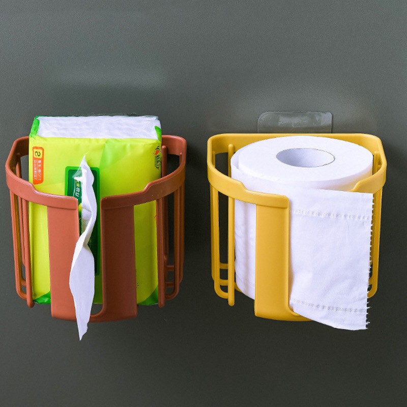 [LOẠI TỐT] GIỎ NHỰA ĐỰNG GIẤY VỆ SỊNH TIỆN LỢI CHO MỌI GIA ĐÌNH - KỆ NHỰA DÁN TƯỜNG ĐỰNG VẬT DỤNG NHÀ TẮM