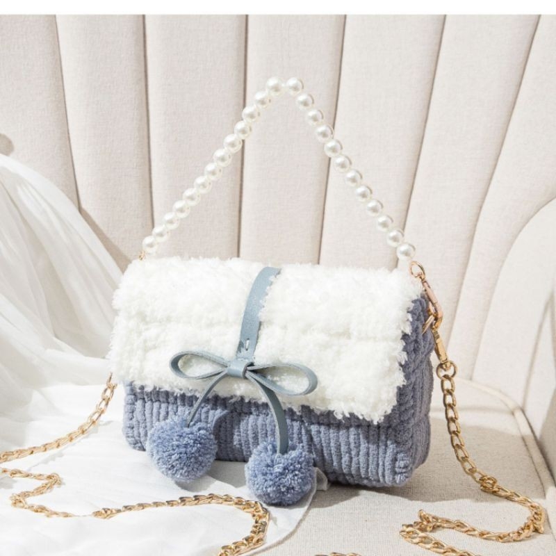 Túi Handmade Tự Đan Pom Pom - Phụ Kiện Đan Túi [Có video hướng dẫn]
