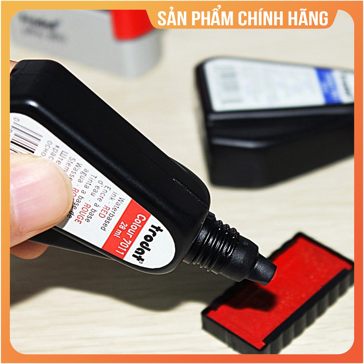 Mực dấu Trodat 7011 chính hãng (chai 28ml)