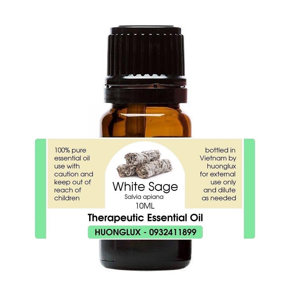Tinh dầu Xô thơm trắng White Sage Essential Oil