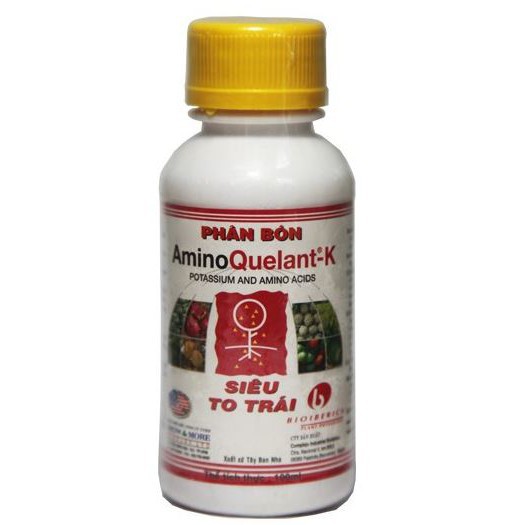 GrowMore Amino Quelant - K 100ml - Phân bón lá Grow More siêu to trái amino kali