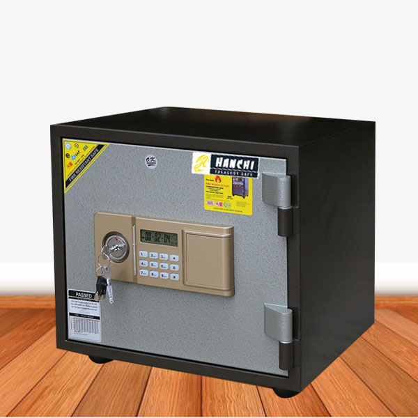 [CHINH HANG] két sắt chống cháy Hanchi KCC55(khóa điện tử)-40KG
