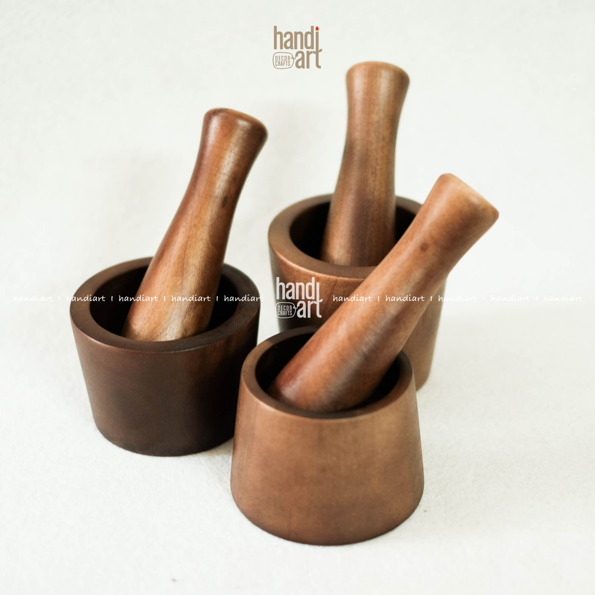 Bộ cối chày gỗ, Cối chày gỗ mẫu mới