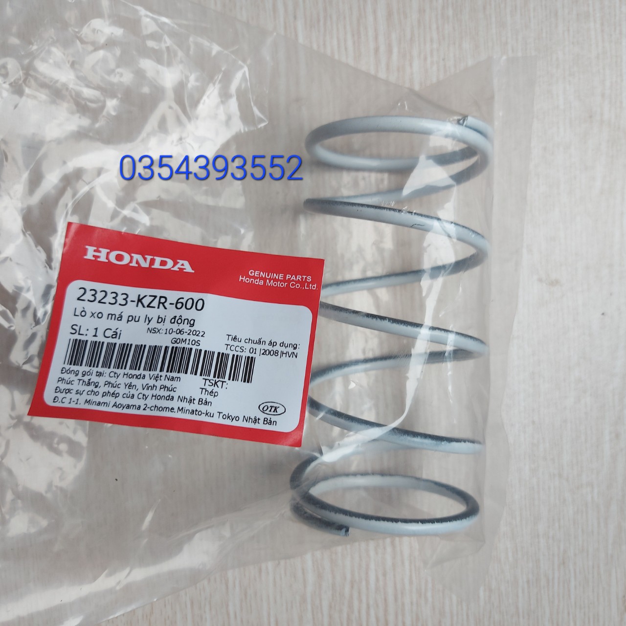 Lò xo côn /lò xo trụ côn xe honda