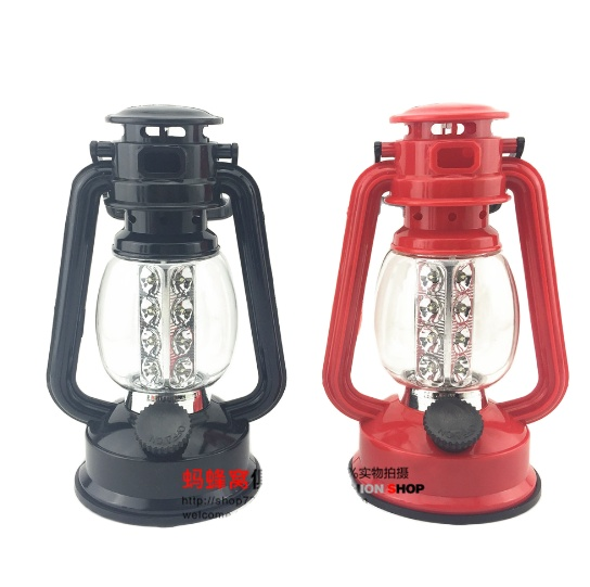 Portable Lamp table lamp multi nằn 16 led retro (bundled battery)