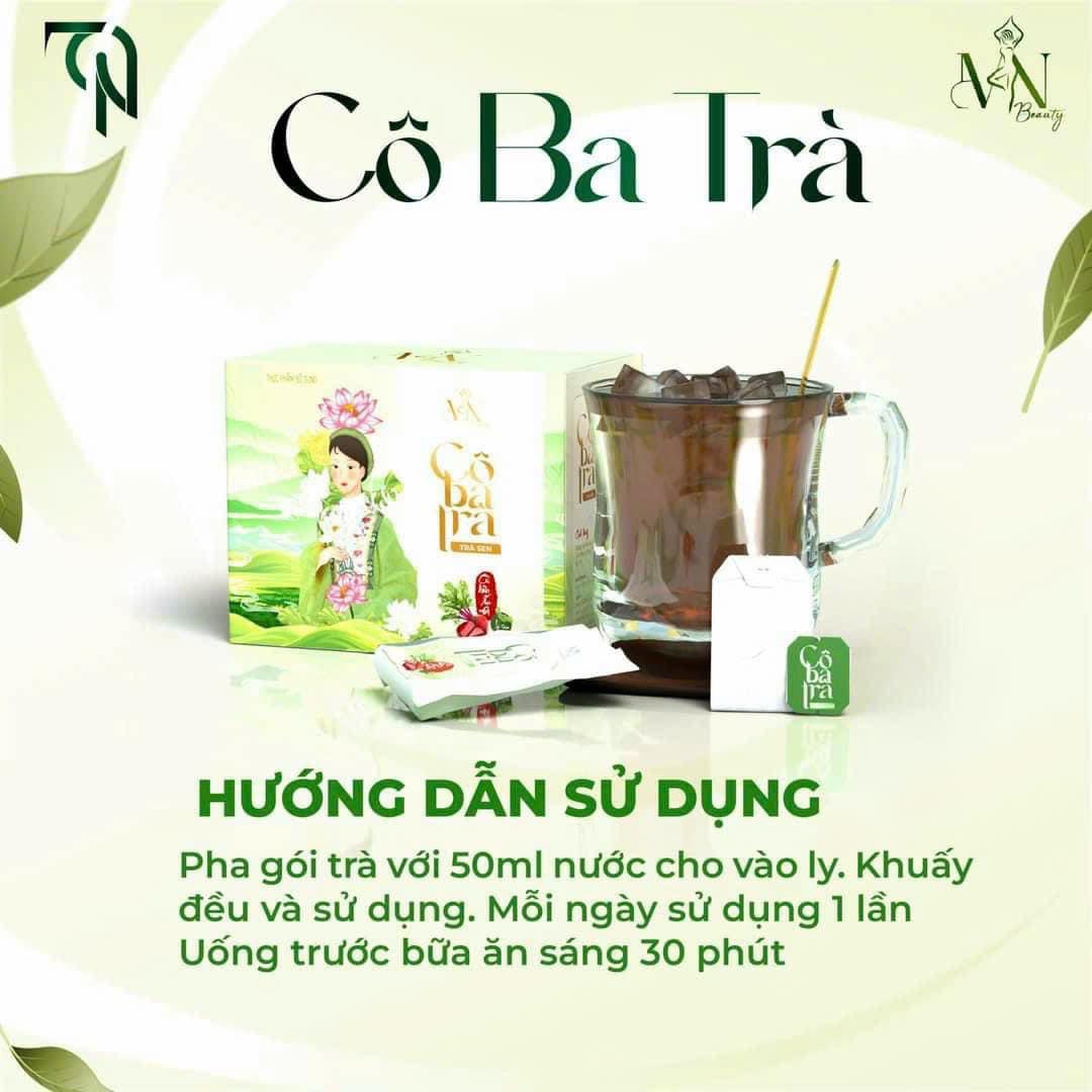 COMBO CÔ BA TRÀ TRÀ SEN ĐÔNG ANH CHÍNH HÃNG