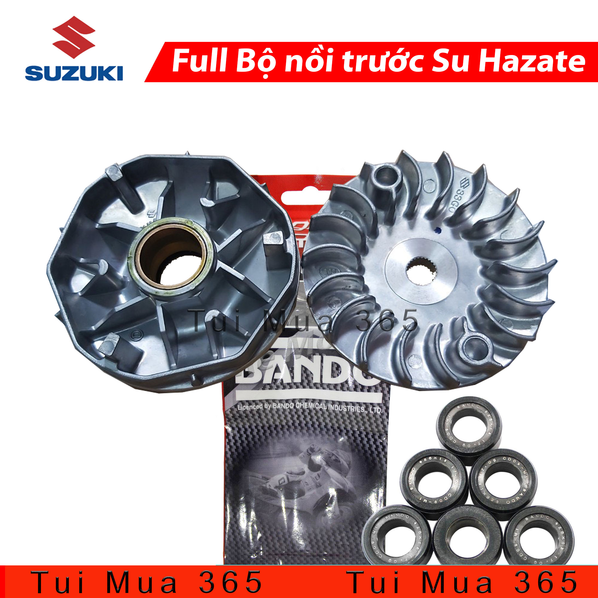 [HCM]Full Bộ Nồi Trước Suzuki HAYATE Zin Hãng