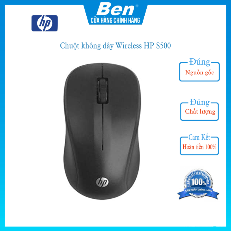 Bảng giá Chuột máy tính không dây bluetooth Wireless HP S500 Bảo Hành 12 Tháng- Ben computer store Phong Vũ