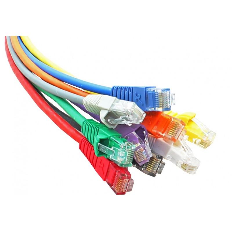 Cáp Mạng UTP Cat 5E Dây Xanh ( Bấm Sẵn 2 Đầu )Cable Lan UTP Cat 5E 20M