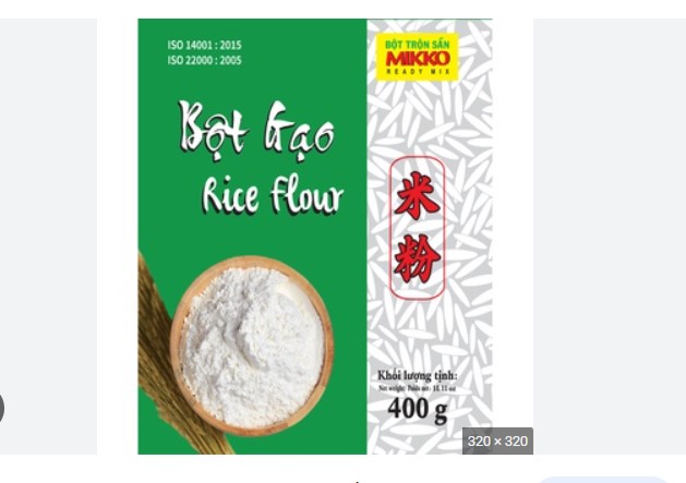 Bột gạo MIKKO hương xưa 400g