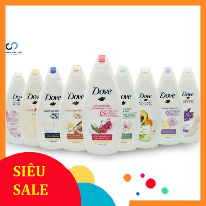 SỮA TẮM DOVE ĐỨC 750ML SÁNG MỊN DA