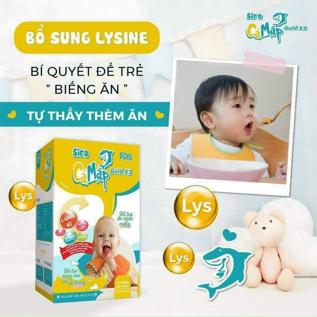 Siro Cá Mập Gold x10 30 gói