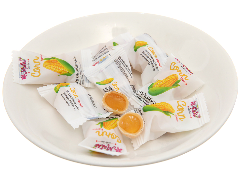 Kẹo sữa mềm vị bắp Malai Thai gói 340g