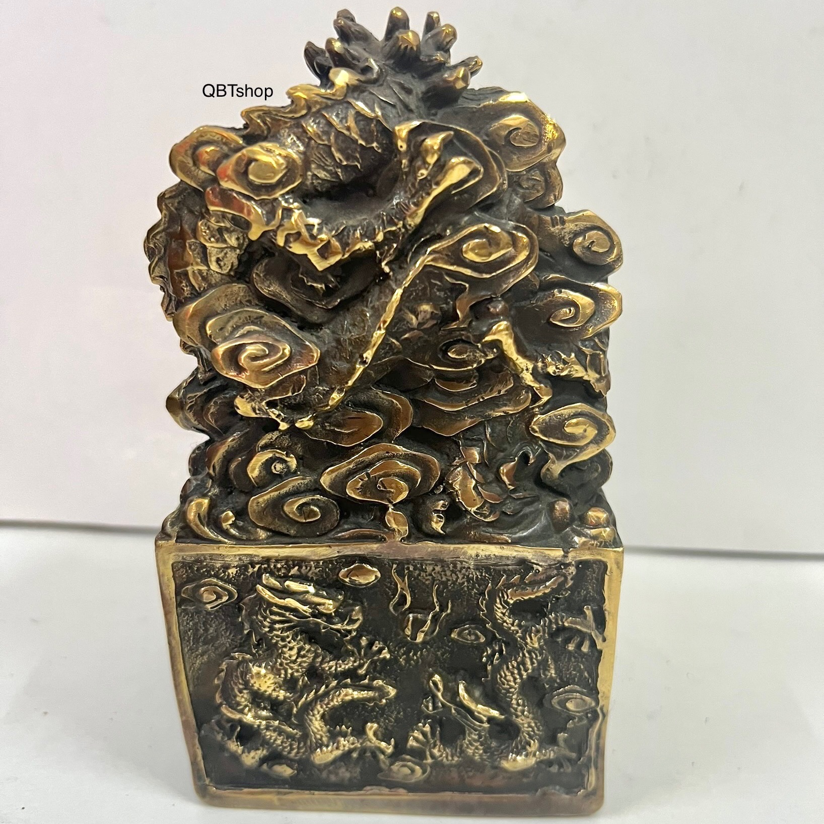 Cửu long kim ấn lớn bằng đồng