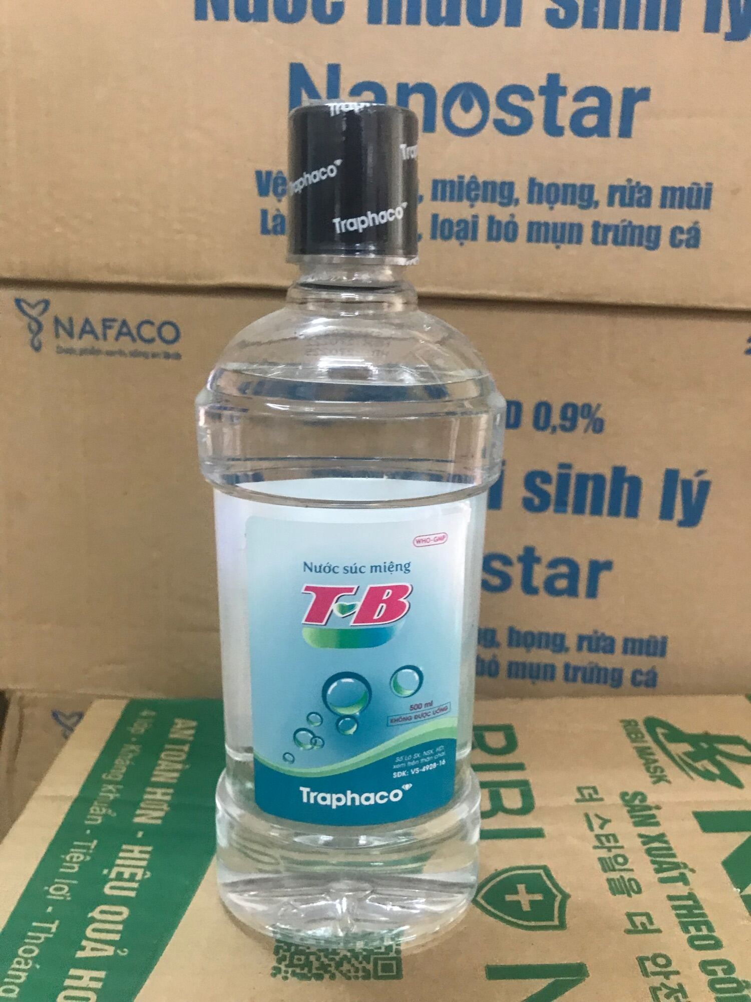 Nước xúc miệng TB CHAI LỚN 500ml