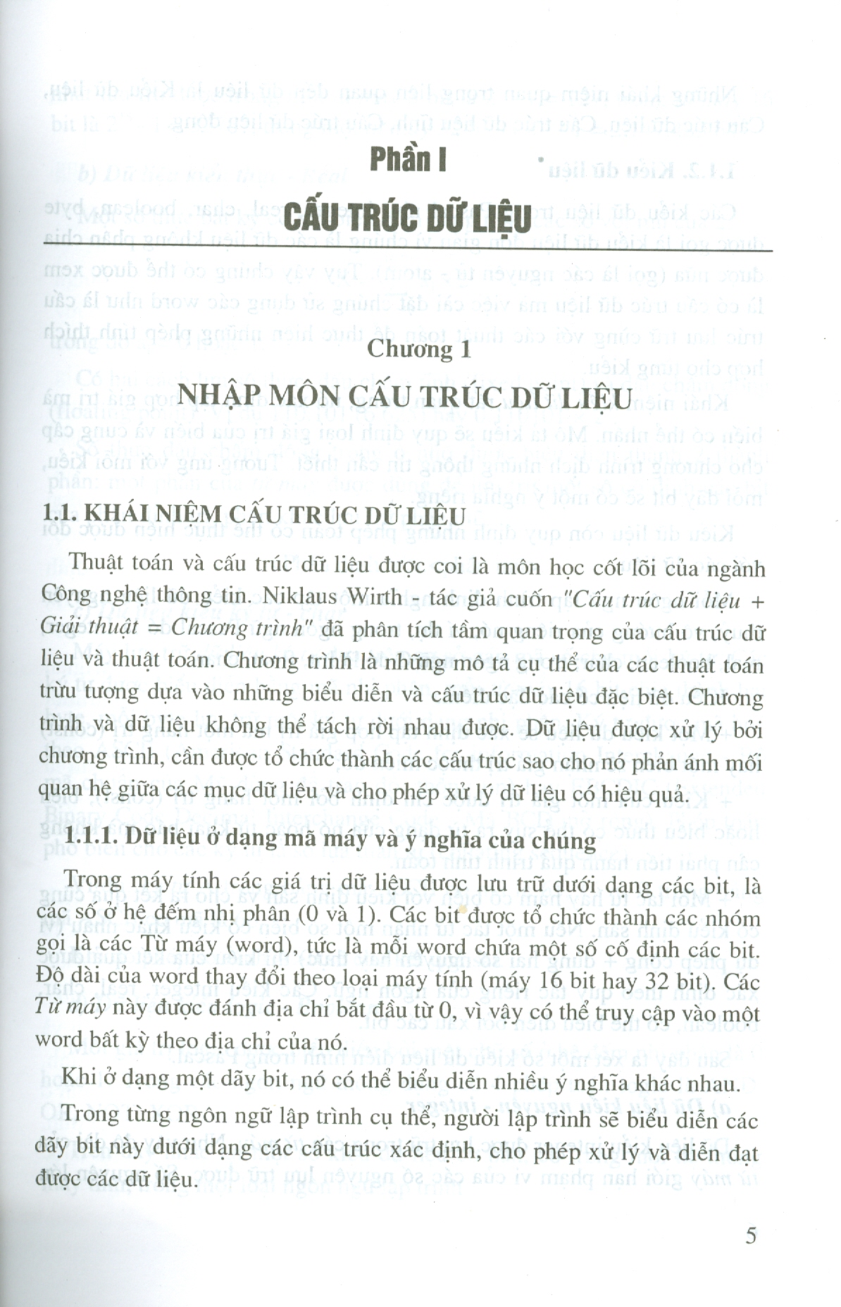 Cấu Trúc Dữ Liệu Và Thuật Toán