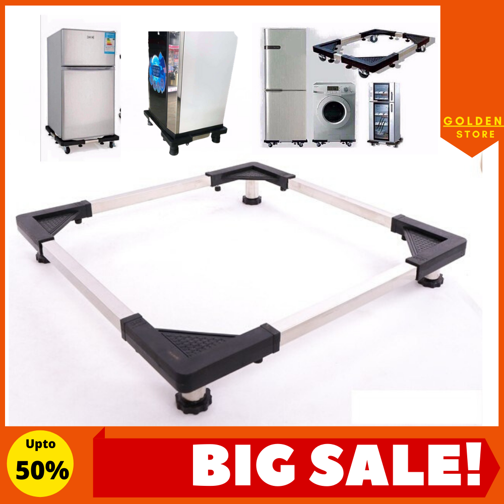 [HCM]Chân Kệ Tủ Lạnh Giá Đỡ Máy Giặt Inox 304 Siêu Bền. Hoàn Tiền 100% Nếu Hàng Lỗi
