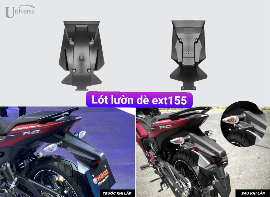 Miếng lót lườn dè cho Exciter 155.