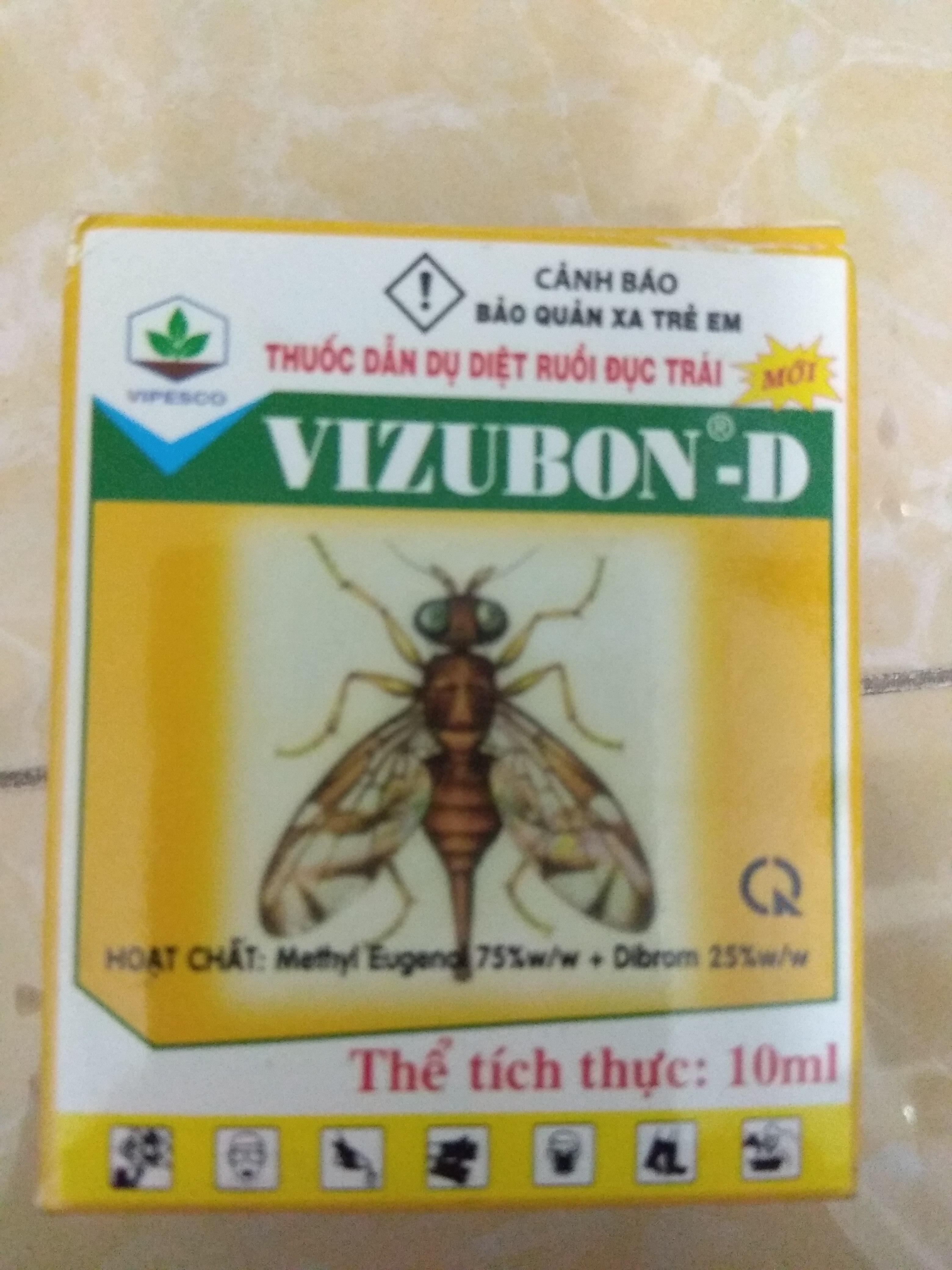 [HCM]Vizubon dẫn dụ diệt ruồi đục trái -10 ml