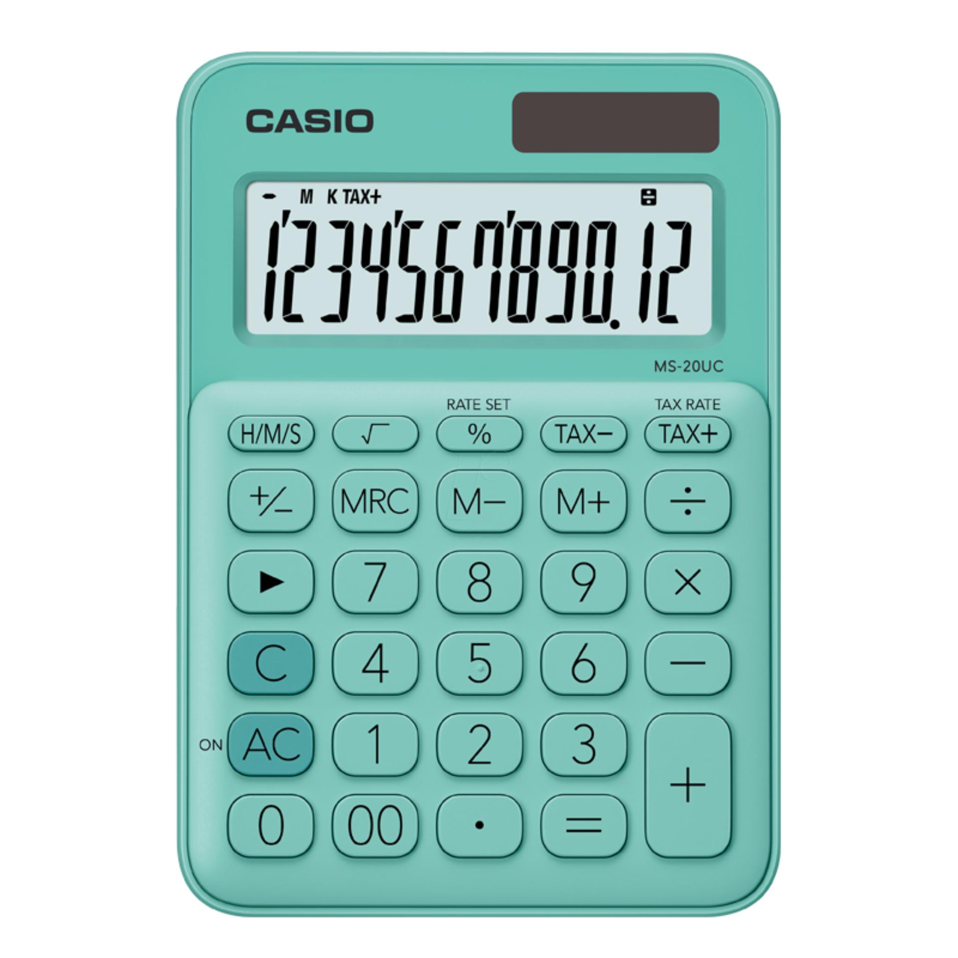 Máy tính CASIO MS-20UC NHIỀU MÀU