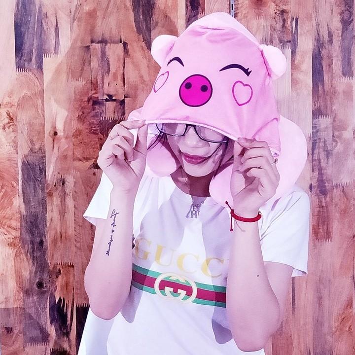 [HCM]gối kê cổ có nón - gối