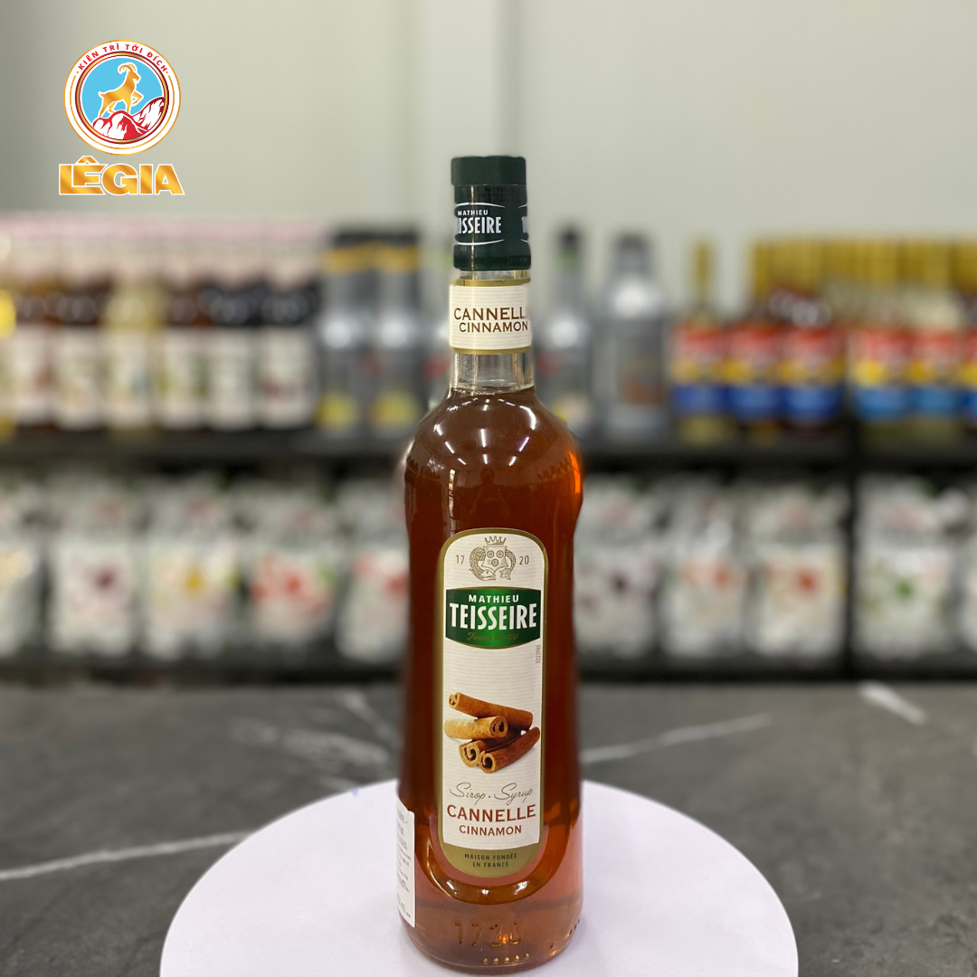 SYRUP TEISSEIRE QUẾ 700ML - TEISSEIRE CINNAMON SYRUP
