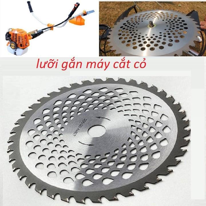 lưỡi cắt cỏ gắn máy cắt cỏ cầm tay