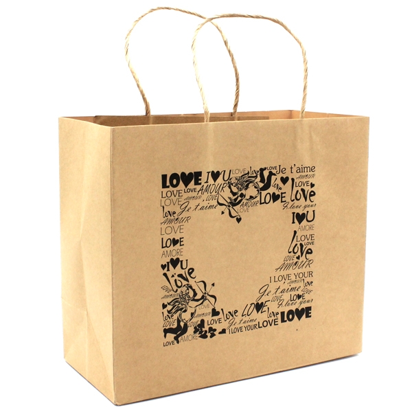 Túi đựng quà the sun 25x22 - màu nâu