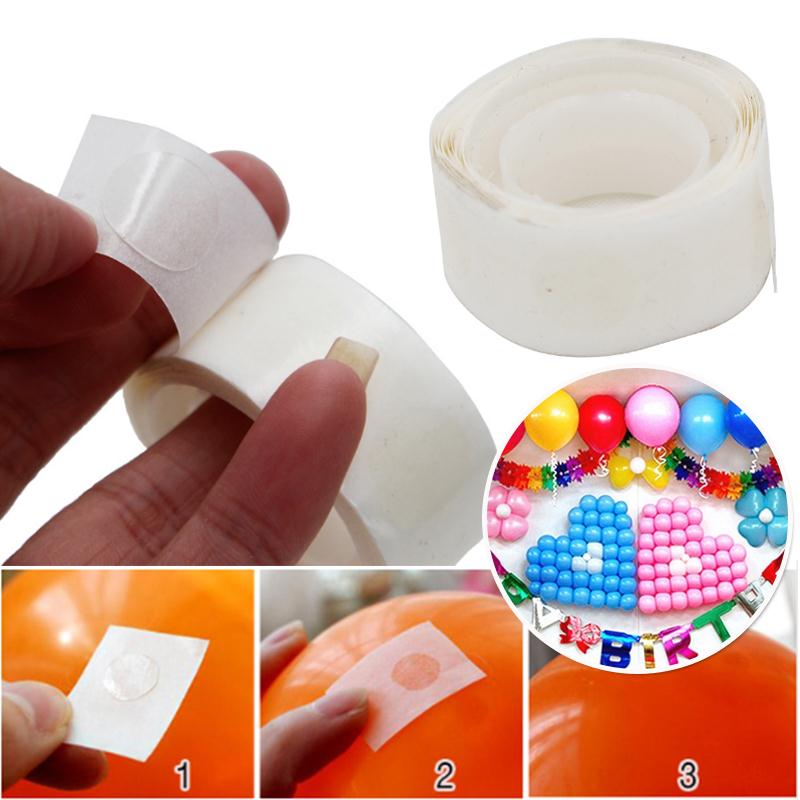 Băng dính chuyên dụng băng dính 2 mặt dán bóng bay dán rèm Mk00