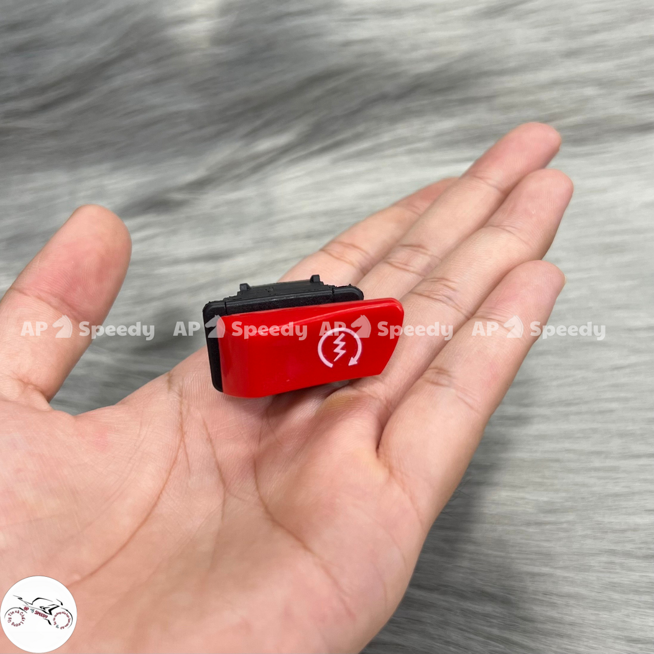 Nút công tắc đỏ gắn thông dụng dòng xe  Honda (tắt máy tạm thời, nút đề, nút kèn) [CHÍNH HÃNG]