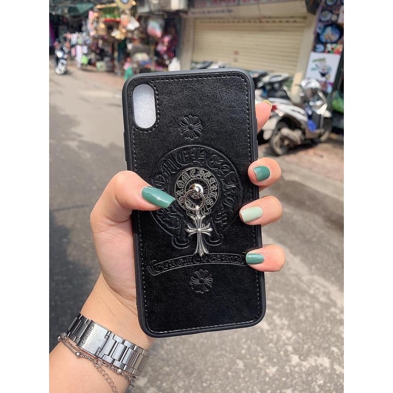 ốp lưng iphone heart chrome dành cho iphone 6/6pl/7/7pl/x/xmax/pro/11promax