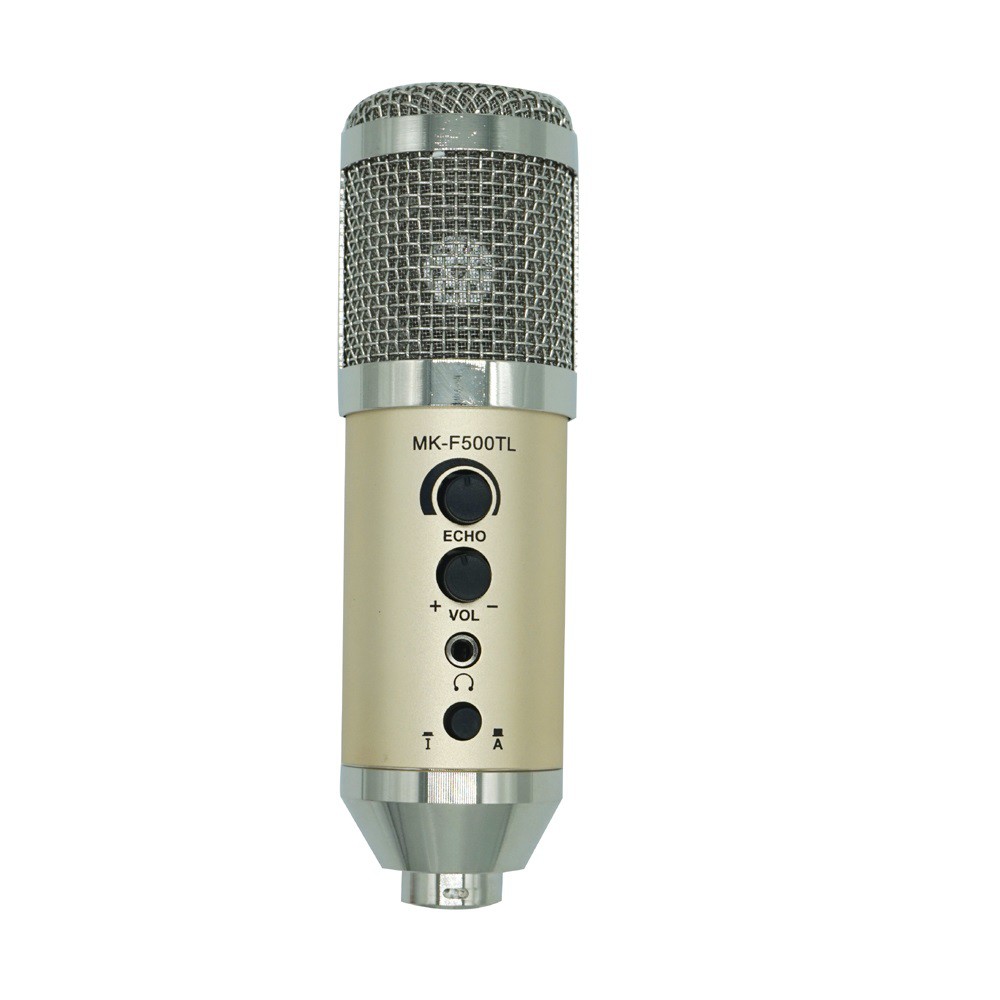 Micro thu âm mk-f500tl không cần soundcard thu âm karaoke ❤ micro thu âm cho điện thoại và máy tính mk f500tl -dc2885
