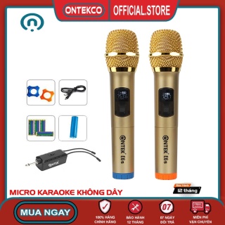 [mic đôi] Bộ micro không dây cao cấp ONTEKCO E6 E6s đẳng cấp thumbnail