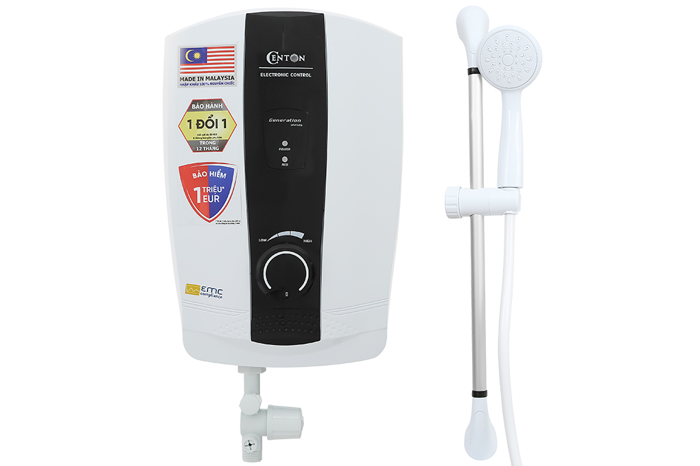 Máy nước nóng trực tiếp Centon 8338E(WH8338E) - Centon 8338EP(WH8338EP) - Centon WH8338