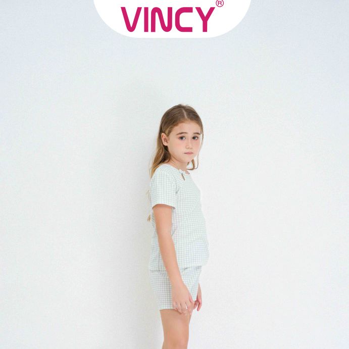[Mua 3 giảm 20%, mua 2 giảm 15%] Bộ Đồ Short Thun Bé Gái Vincy KST020W31