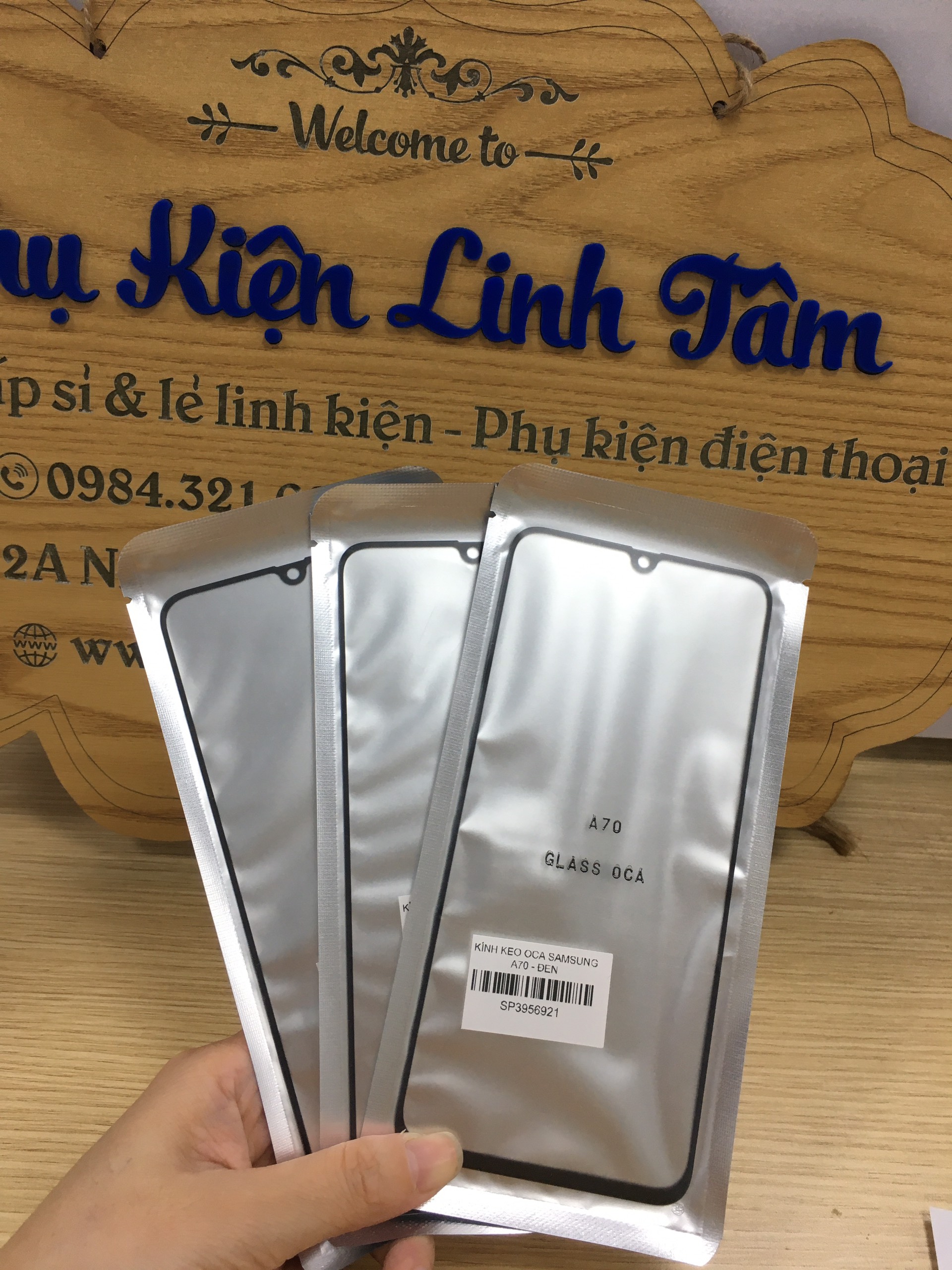 Kính keo OCA Samsung A70