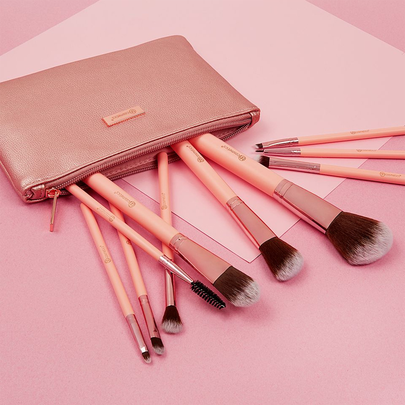 Bộ cọ BH Cosmetics Pretty in Pink 10 cây