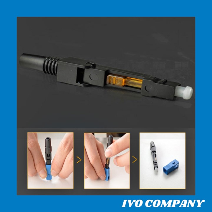 [COMBO 2 Vỉ] 10 Chiếc Đầu Nối Nhanh Fast Connector SC/UPC
