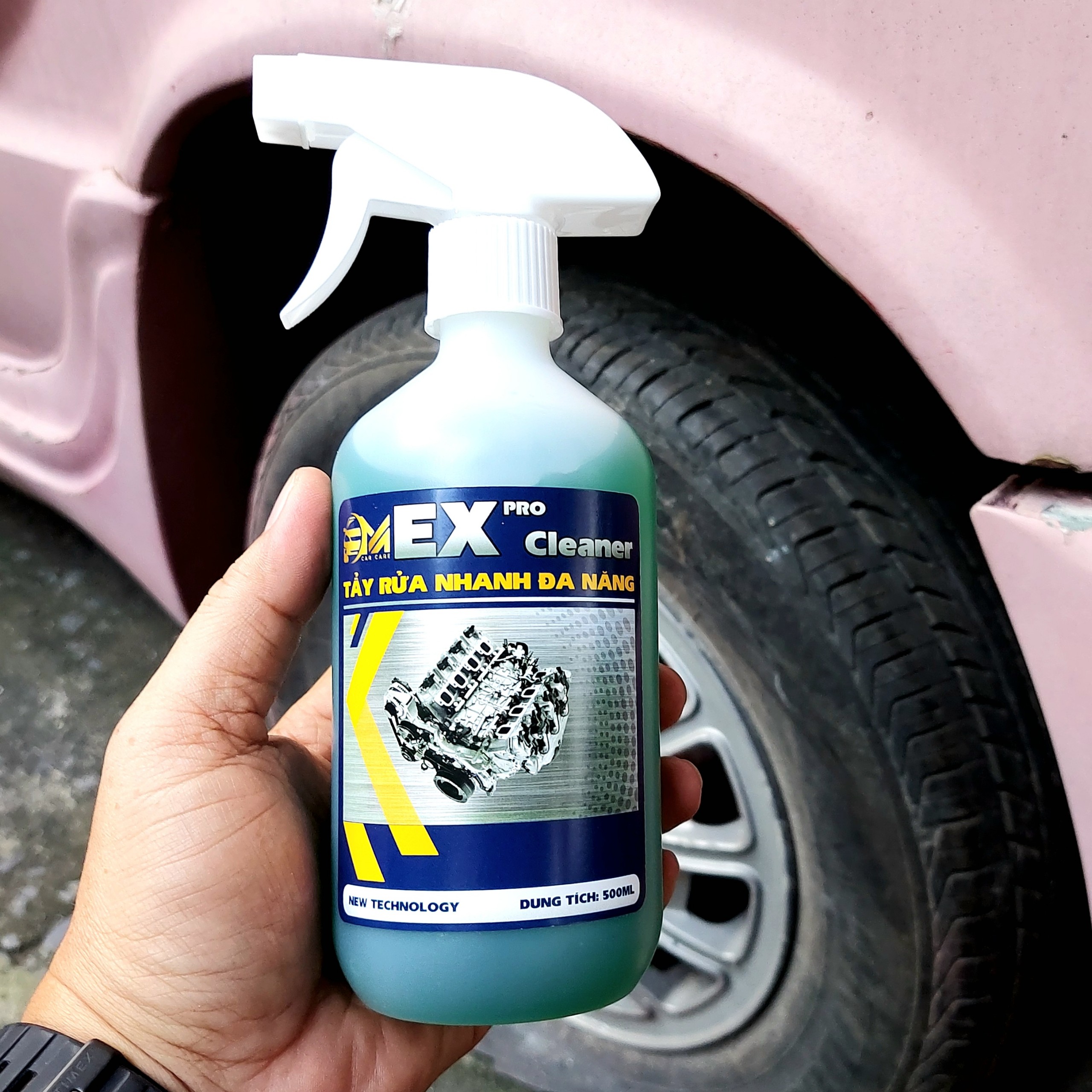 Dung dịch siêu tẩy 500ml ex pro cleaner