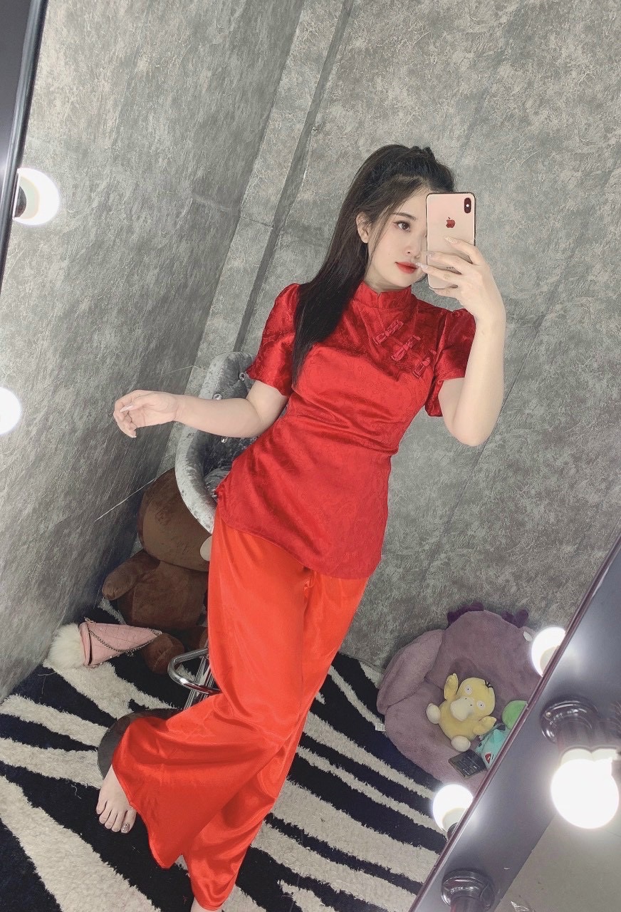 ĐỒ LAM ĐI CHÙA- GẤM TAY PHỒNG