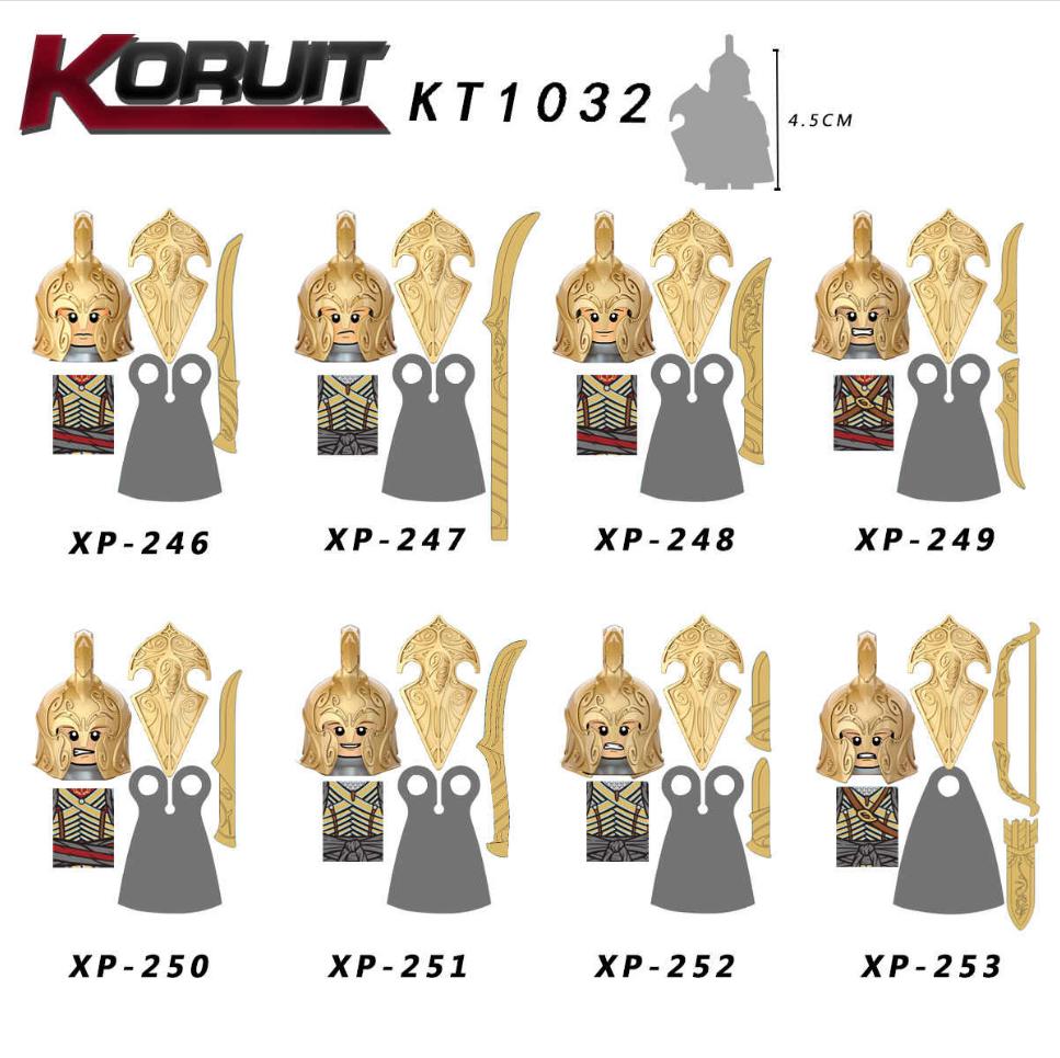 [HCM]Đồ chơi lắp ráp Minifigure các chiến binh tộc Elf-KT1032