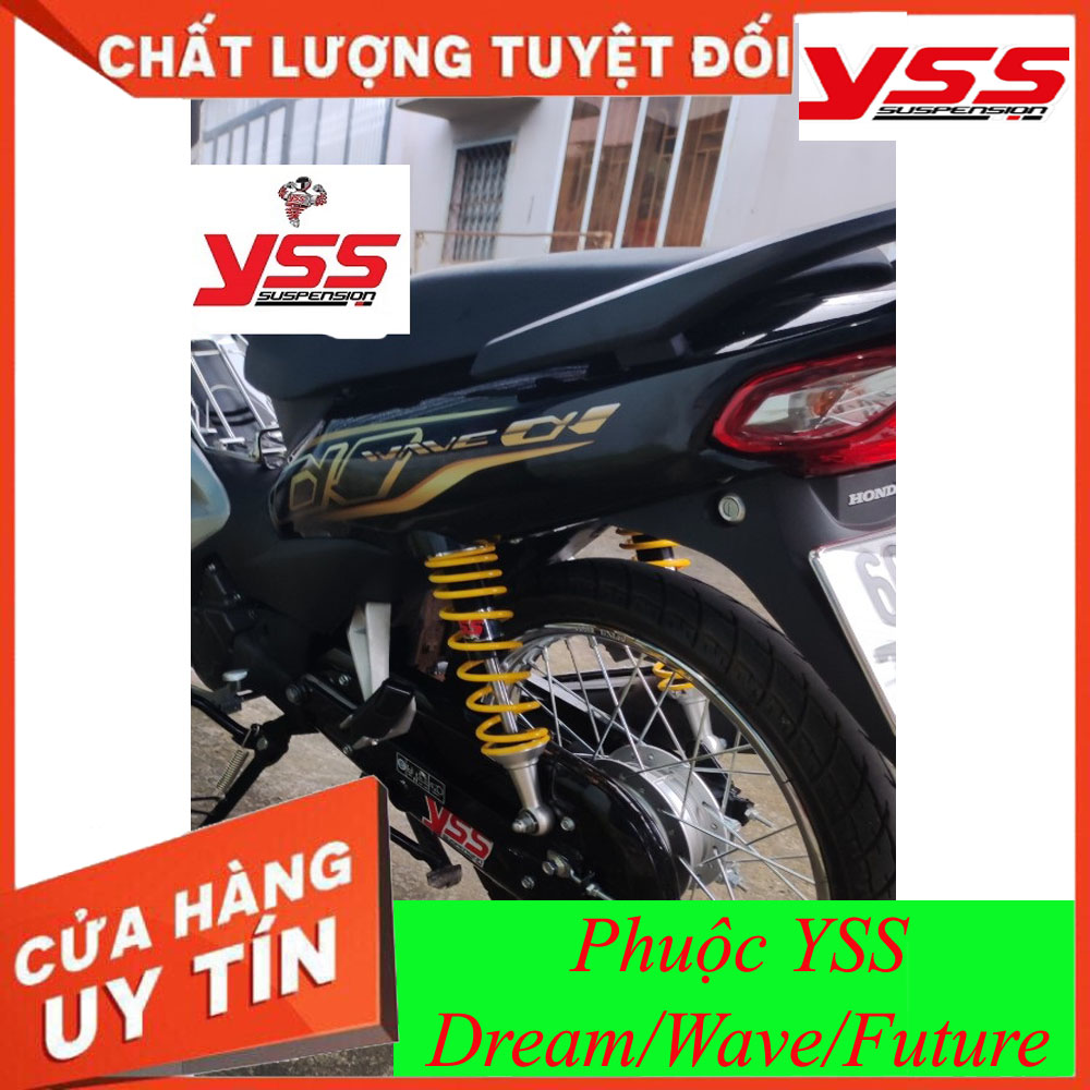 [HCM]Phuộc  YSS Honda Wave/Future/Dream (Version 2020)