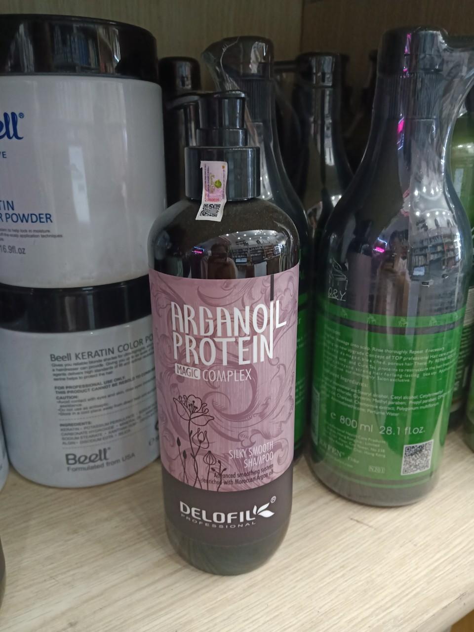 Dầu gội dành cho da gầu delofil 800ml