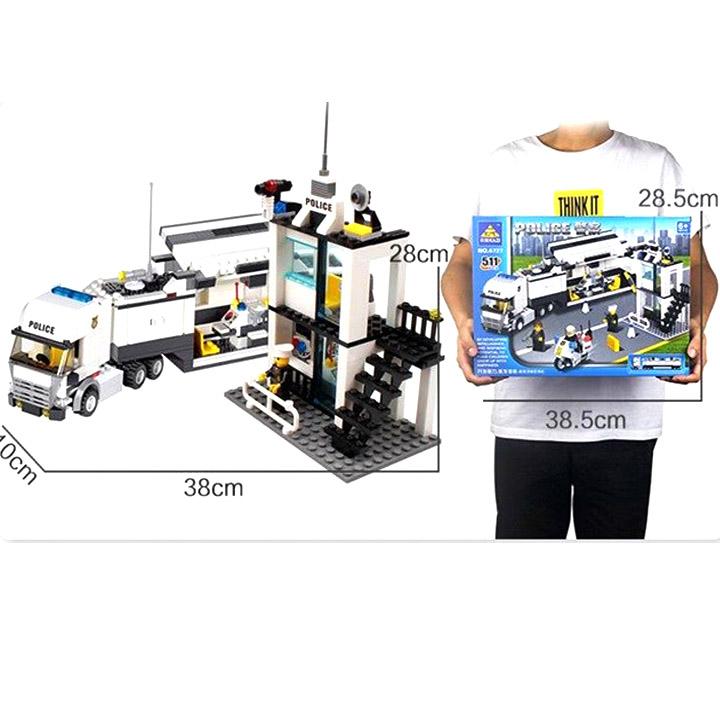 Bộ Mô Hình Lắp Ghép Lego  511 Chi Tiết