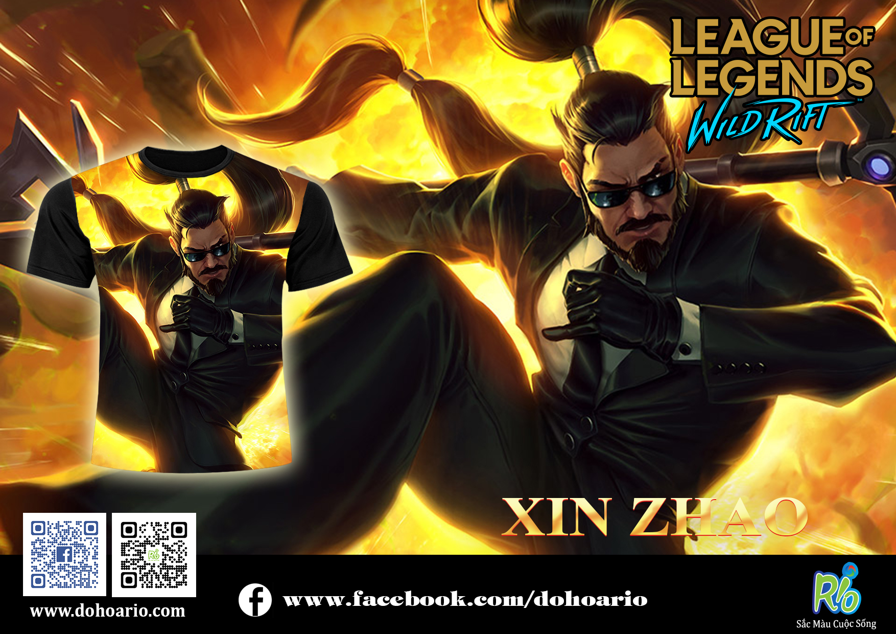 Áo LMHT - XIN ZHAO