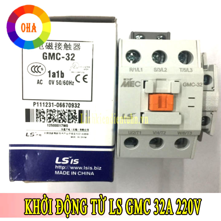 Khởi Động Từ LS GMC 32A 220V Contactor