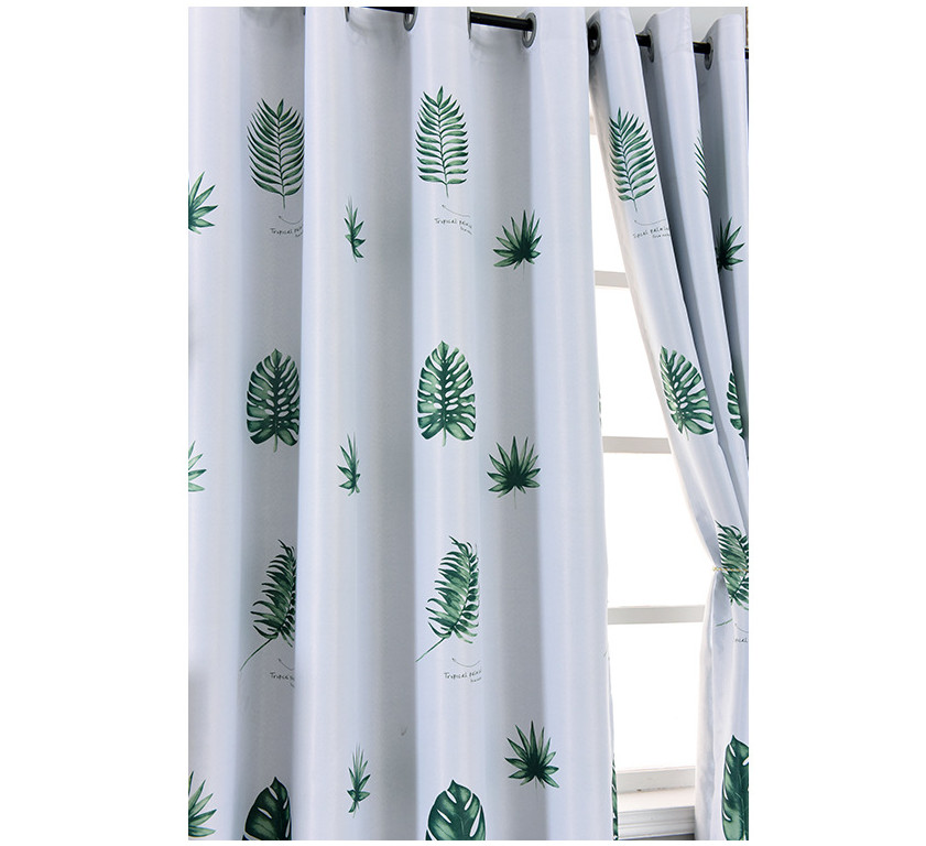 RÈM TREO TRANG TRÍ CAO CẤP CAO 2M NHIỀU SIZE MẪU CHIẾC LÁ XANH
