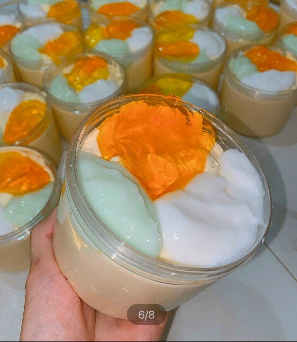 Kem body ủ trắng mix
