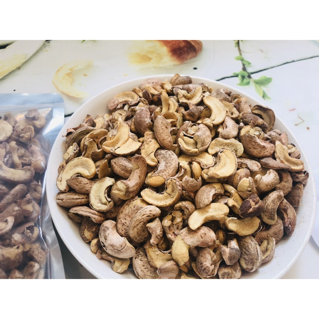 500g Hạt điều rang muối loại bể 2-3