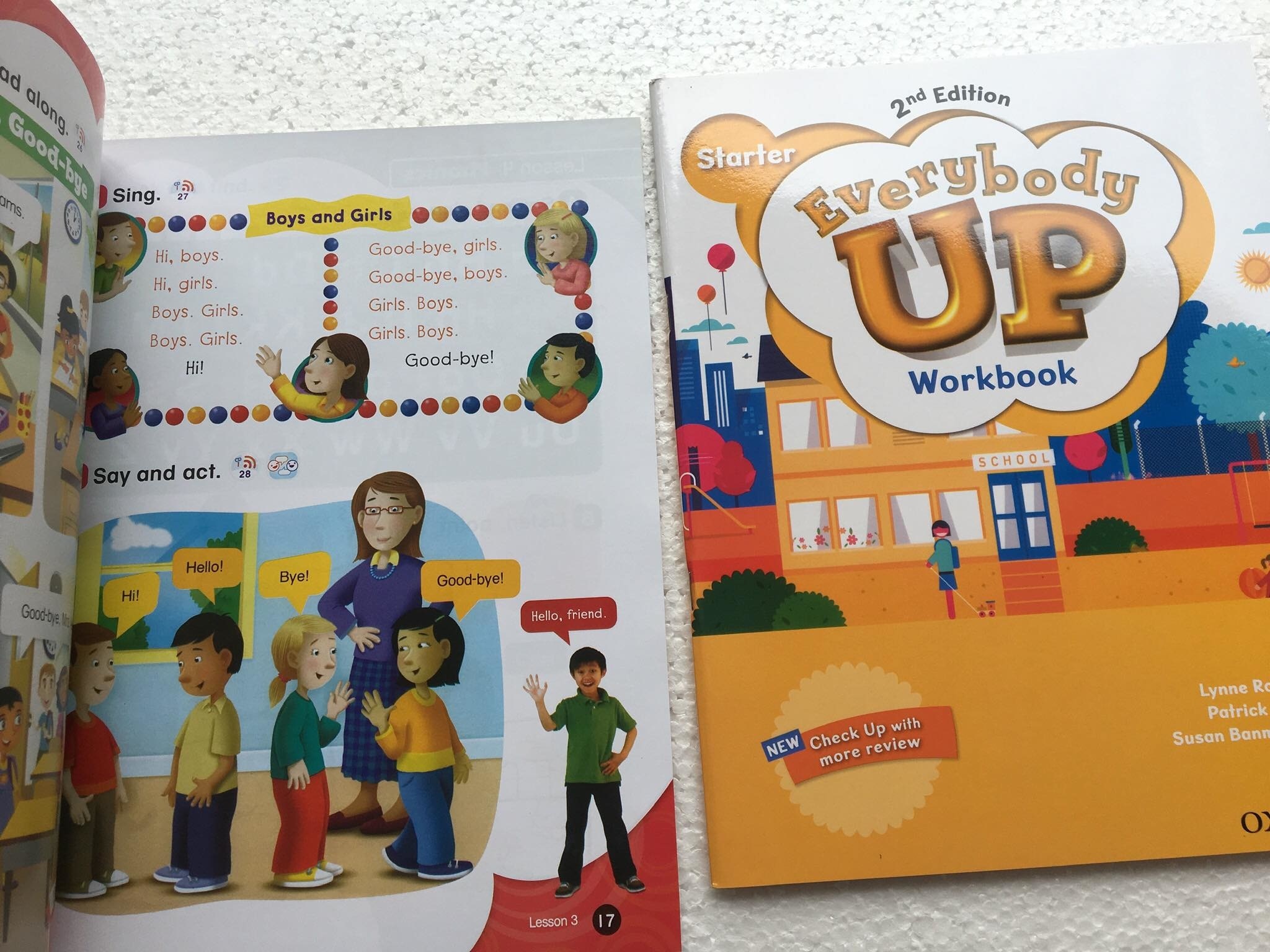 Bộ Everybody Up Starter 2nd Edition (sách học + bài tập)